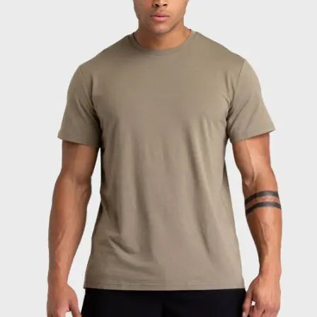 Camisa de Gimnasio de Algodón Premium para Estilos de Vida Activos