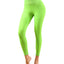Homma High Waist Tummy Control Compression Yoga Pants - Lime M