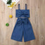 Conjunto de Camisa de Denim Premium para Mujeres