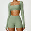 Traje de Yoga Ajustado Nude de Invierno