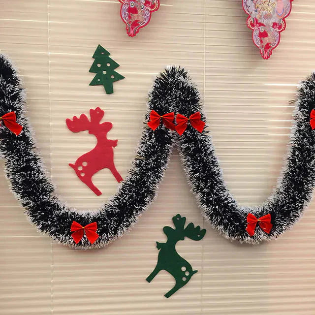 Guirnalda de Navidad Elegante para Decoración Festiva del Hogar