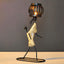 Candelabro en Forma de Linterna - Decoración de Hogar Inspirada en el Estilo Nórdico