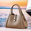 Fashionable Korean-Style Large-Capacity Leather Handbag