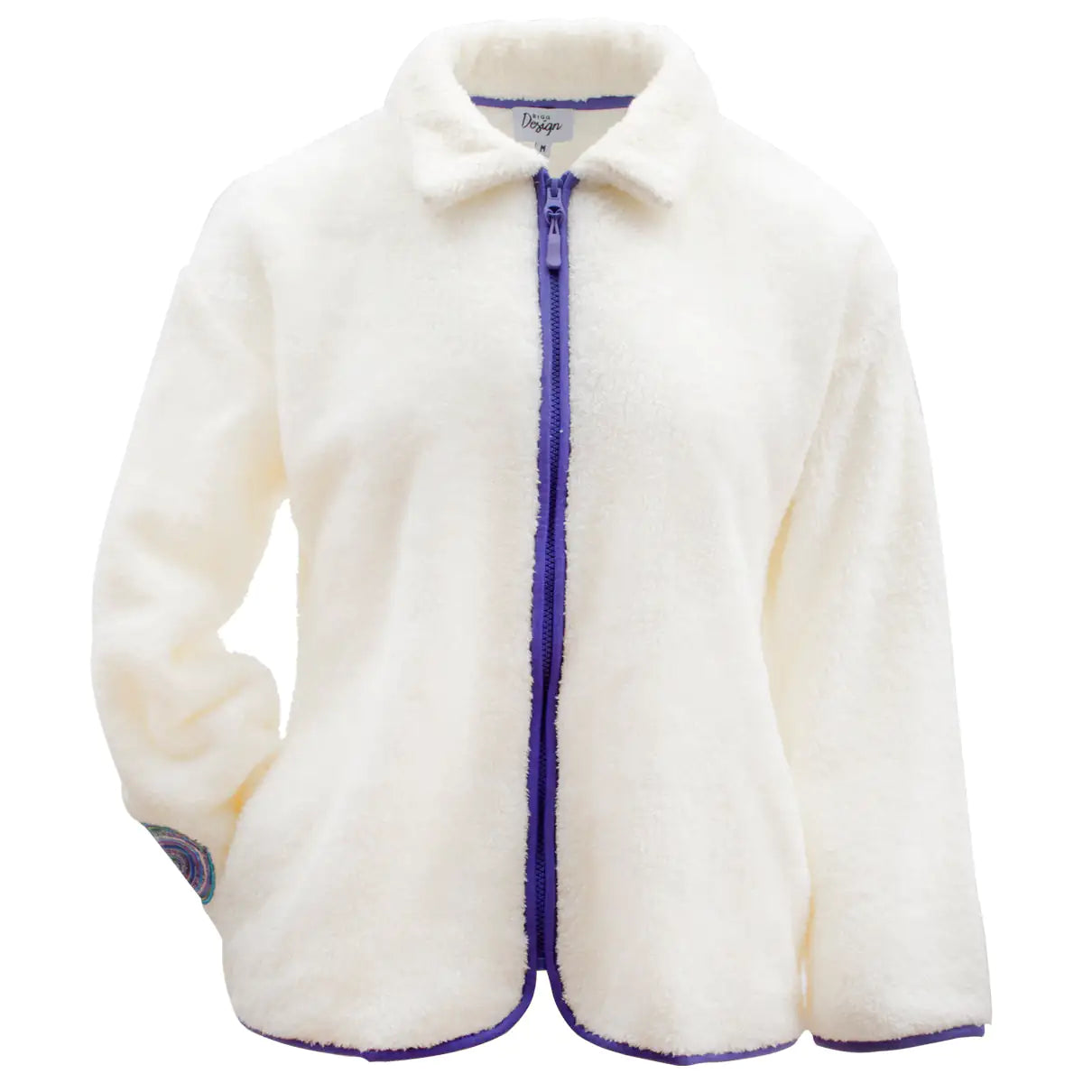 Chaqueta de Forro Polar para Mujer Biggdesign con Diseño de Ojo Maligno