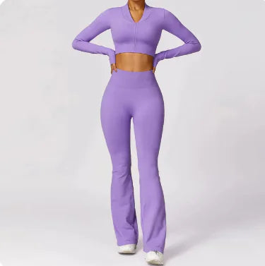 Women's Seamless Yoga Set - Stylish & Comfortable
