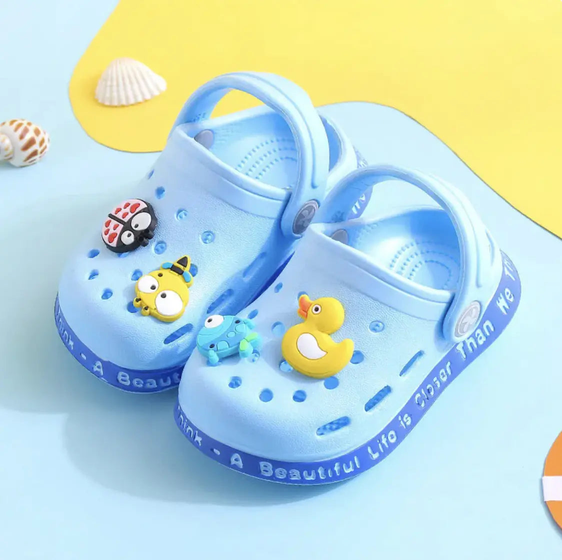 Kids Cartoon Slippers - Summer Toddler Footwear