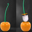 Cherry Toilet Brush Set - Stylish and Functional Cleaning Tool