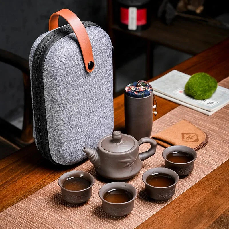 Ensemble de thé de voyage premium pour des moments sereins