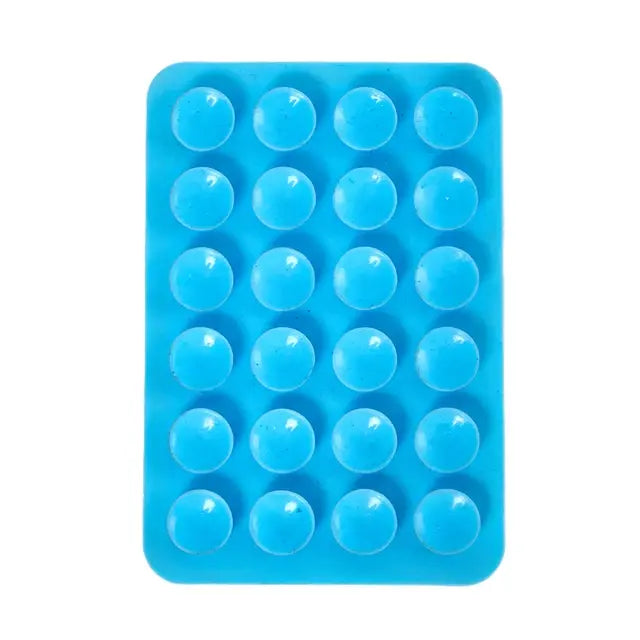 Tampon de suction en silicone double face pour téléphones mobiles