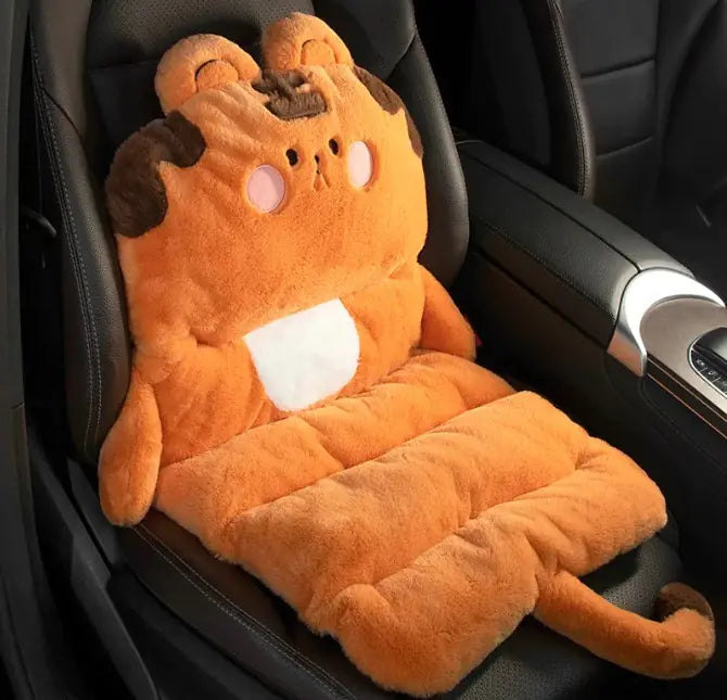 Coussin de siège thermique cartoon augmentant la hauteur