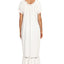Lace Detail Short Sleeve Lounge Dress - Korvel