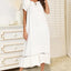 Lace Detail Short Sleeve Lounge Dress - Korvel