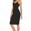 Lace Detail V-Neck Spaghetti Strap Lounge Dress - Korvel