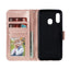 Étui portefeuille en cuir à fleurs en dentelle pour la série Xiaomi Redmi