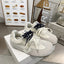 Lace Up Round Toe Flat Sneakers - Korvel