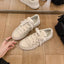 Lace Up Round Toe Sneakers - Korvel