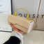 Lacquer leather portable mailman bag versatile shoulder bag - Korvel