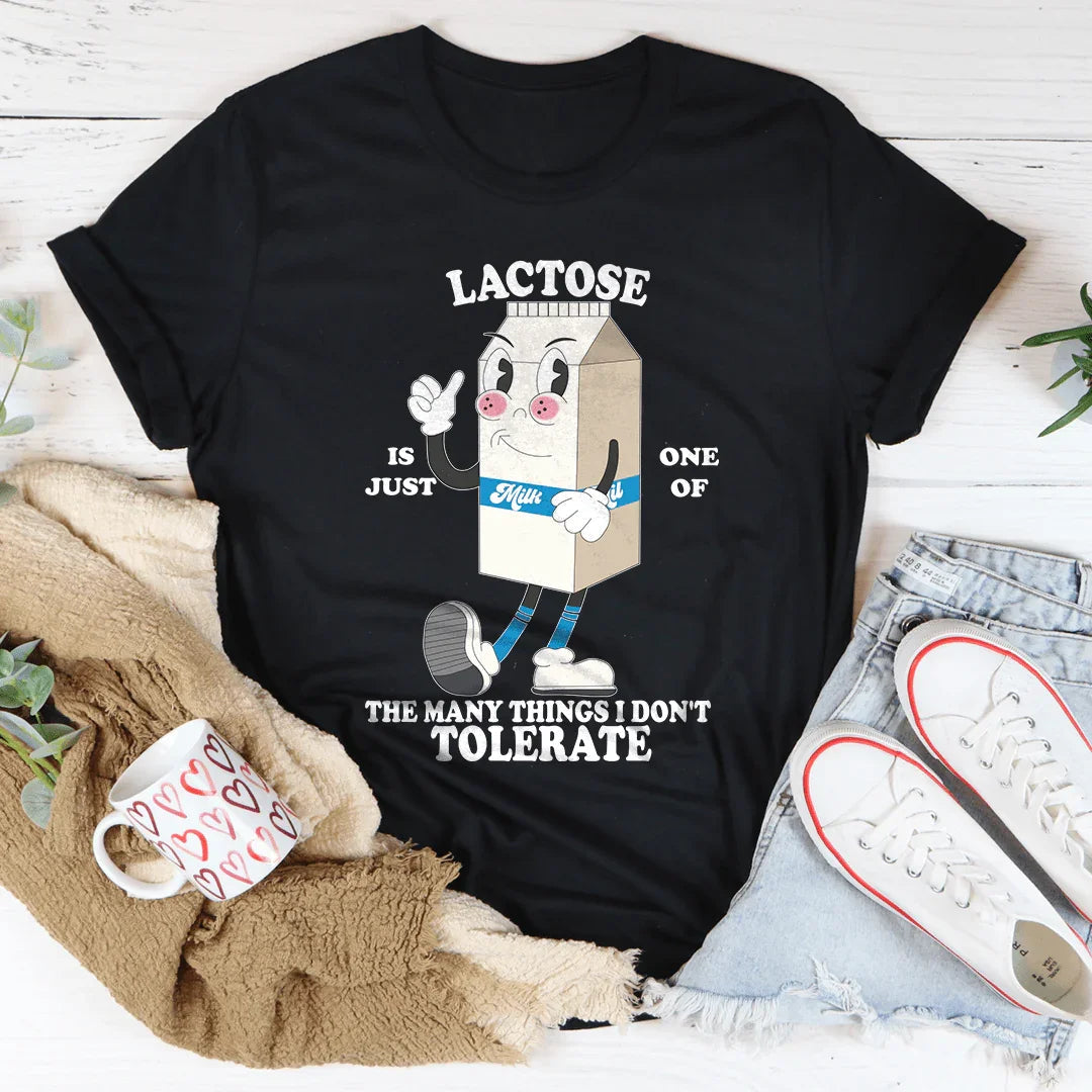 La lactosa es solo una de las muchas cosas que no tolero.