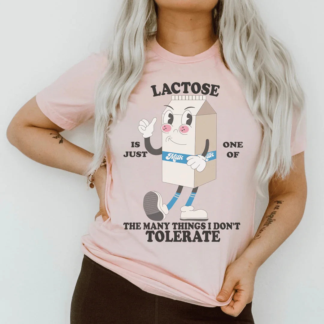 La lactosa es solo una de las muchas cosas que no tolero.