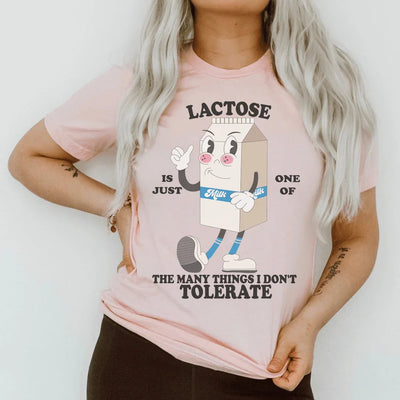 La lactosa es solo una de las muchas cosas que no tolero.