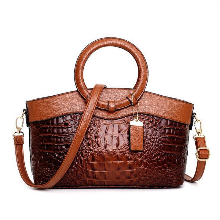 Elegante bolso de hombro de estilo europeo