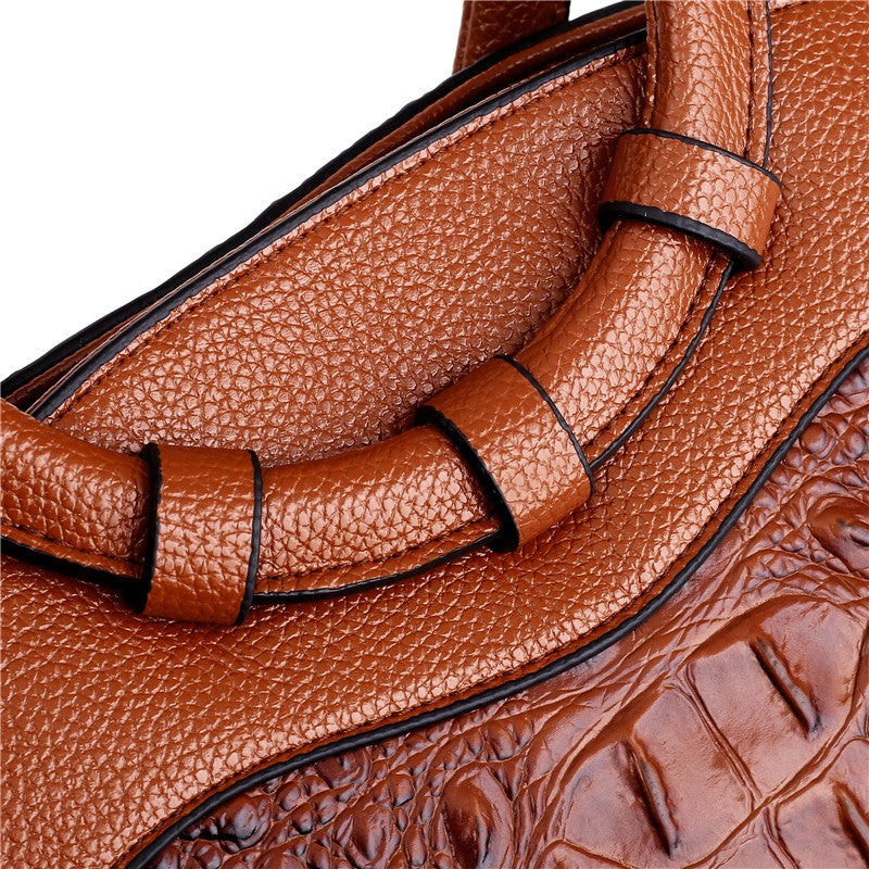 Elegante bolso de hombro de estilo europeo