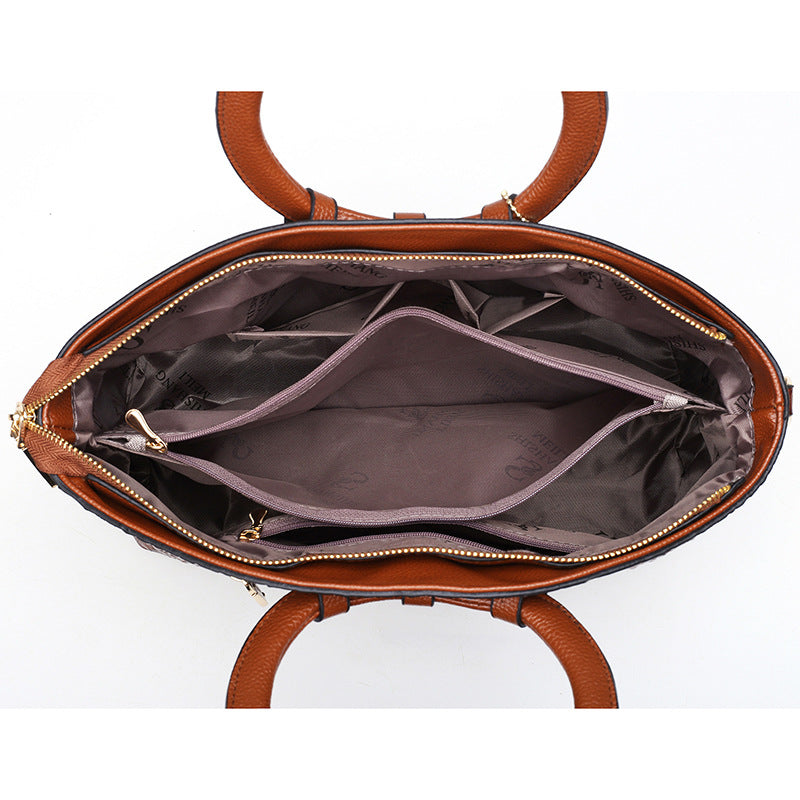 Elegante bolso de hombro de estilo europeo