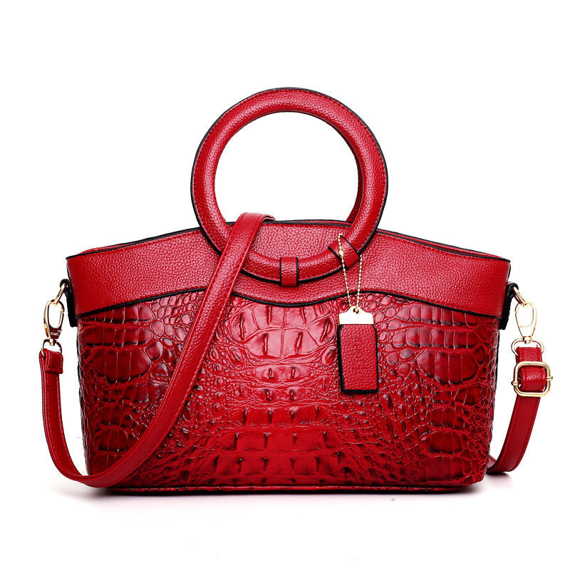 Elegante bolso de hombro de estilo europeo