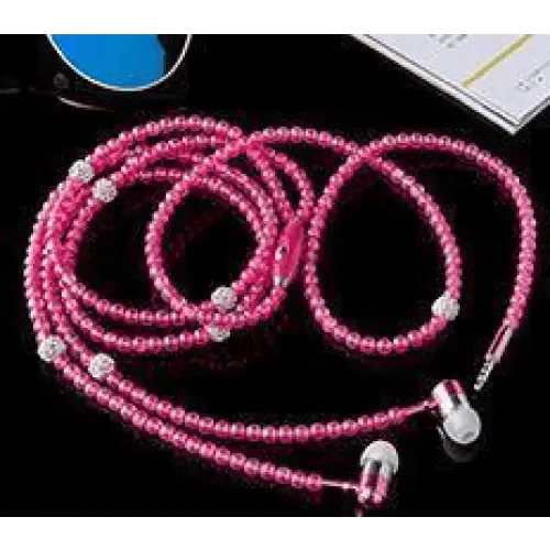 Luxury Pearl Necklace In-Ear Headphones