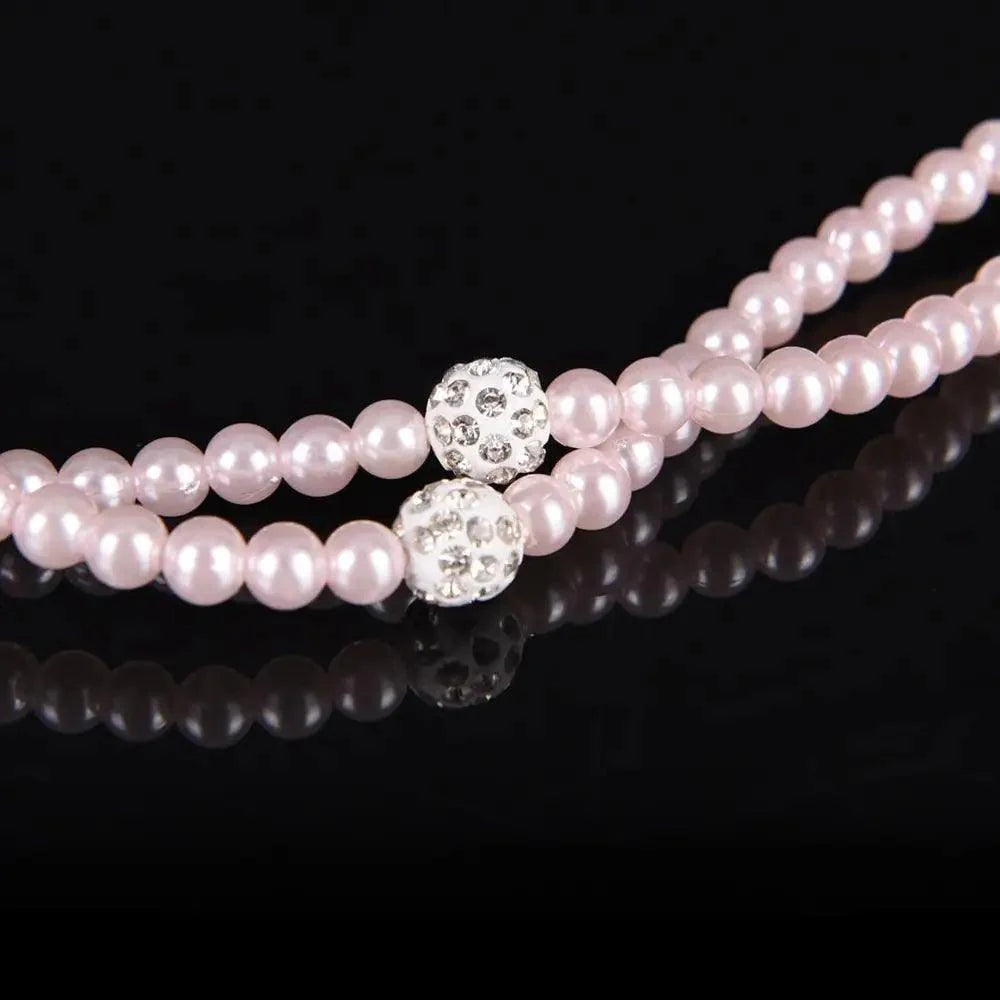 Luxury Pearl Necklace In-Ear Headphones