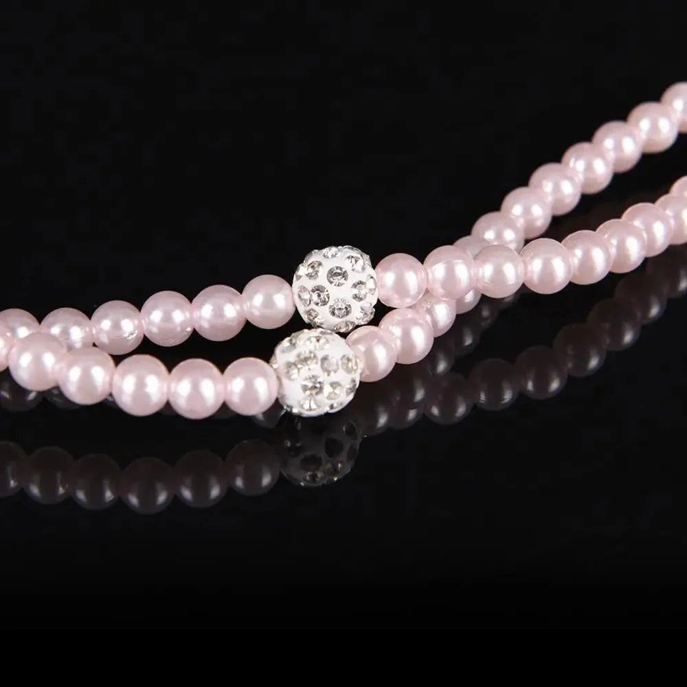 Luxury Pearl Necklace In-Ear Headphones