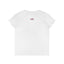 Charming Cat Lover V-Neck Tee - 'Home with My Cat' Design - Korvel