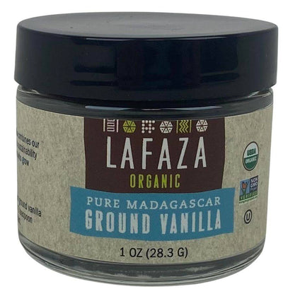 Organic Pure Ground Vanilla from Madagascar - Premium Flavoring - Korvel