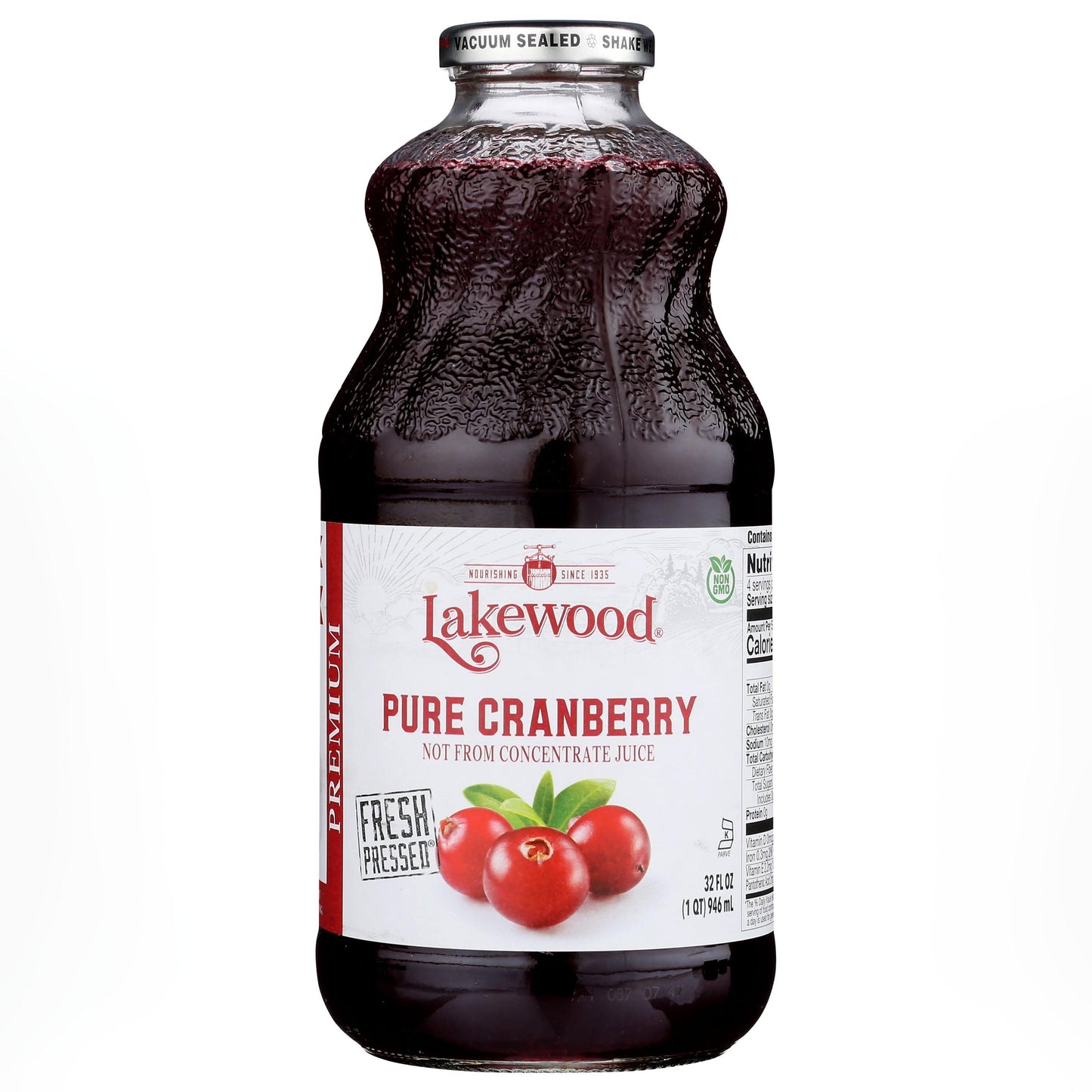Jus de Cranberry Pur Lakewood