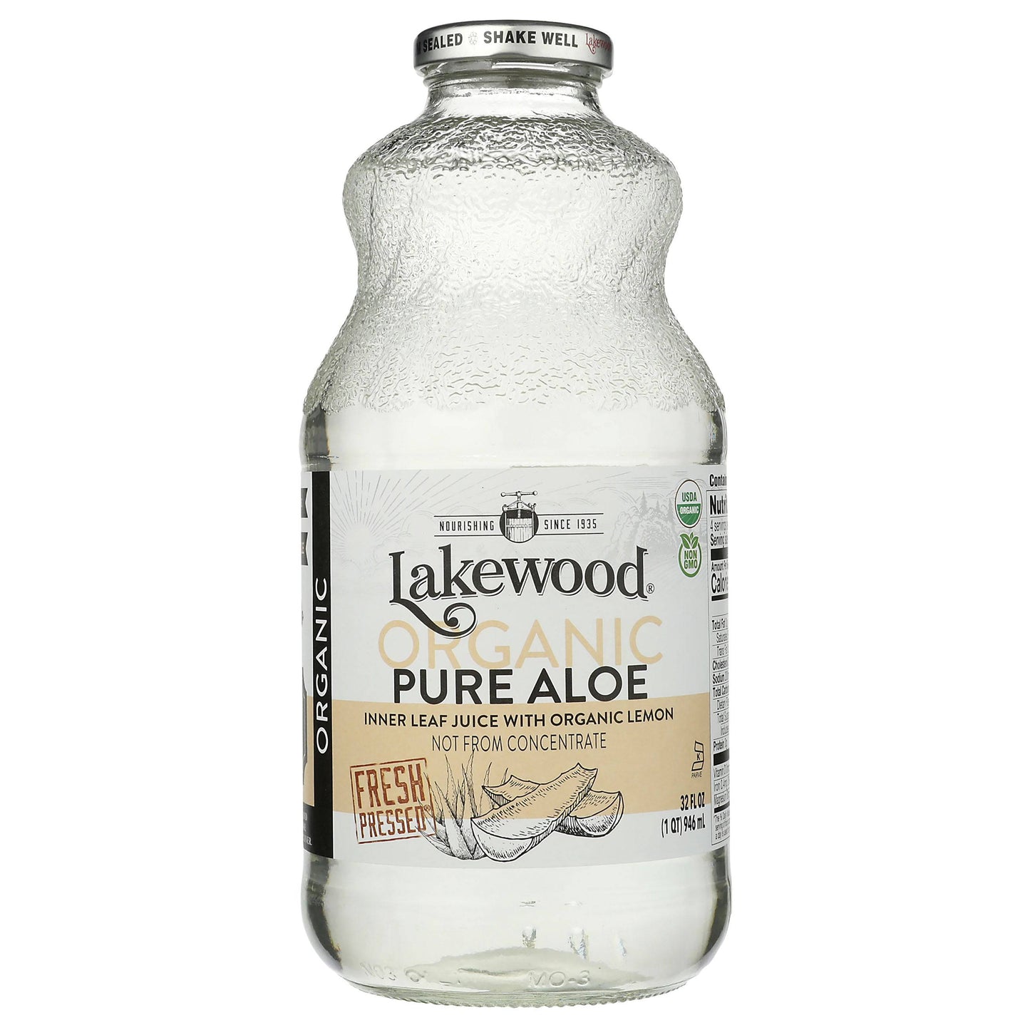 Jus d'Aloe Vera Bio Premium au Citron