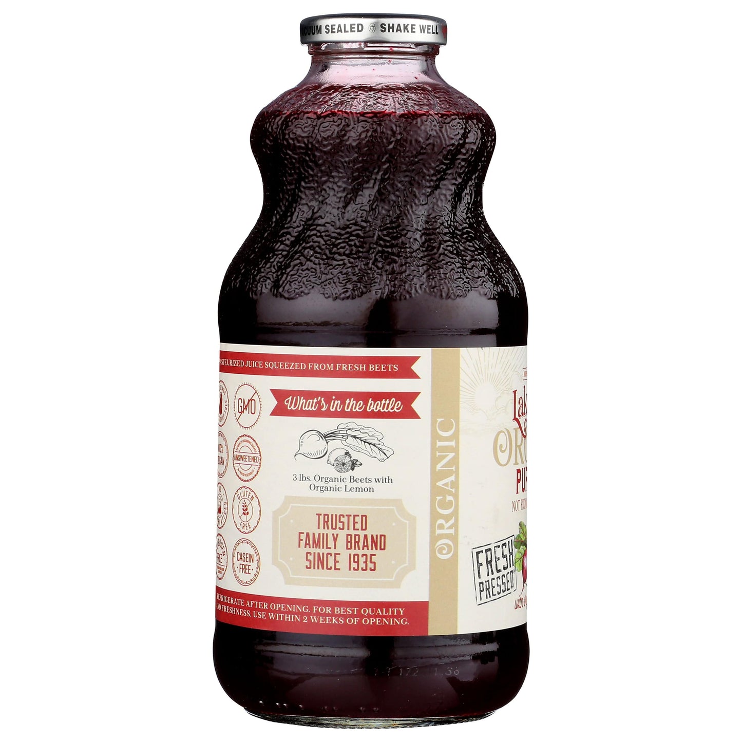 Jus de Betterave Pur Bio - Lakewood
