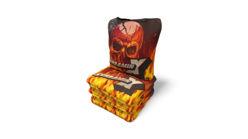 Screamin X Pro Cornhole Bags (7/9 or Optional 7/10) - Korvel