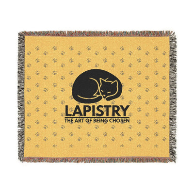 Lapistry Woven Cotton Blanket – Embrace Comfort and Style