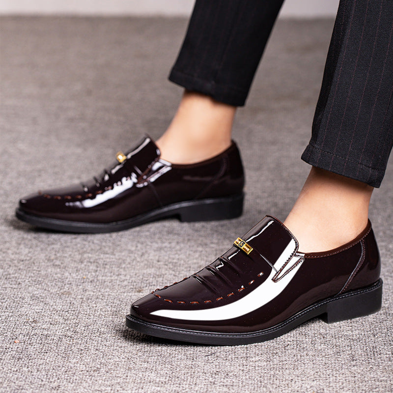 Mocasines de Cuero Premium para Hombre - Estilo Coreano Transpirable