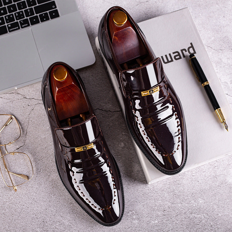 Mocasines de Cuero Premium para Hombre - Estilo Coreano Transpirable