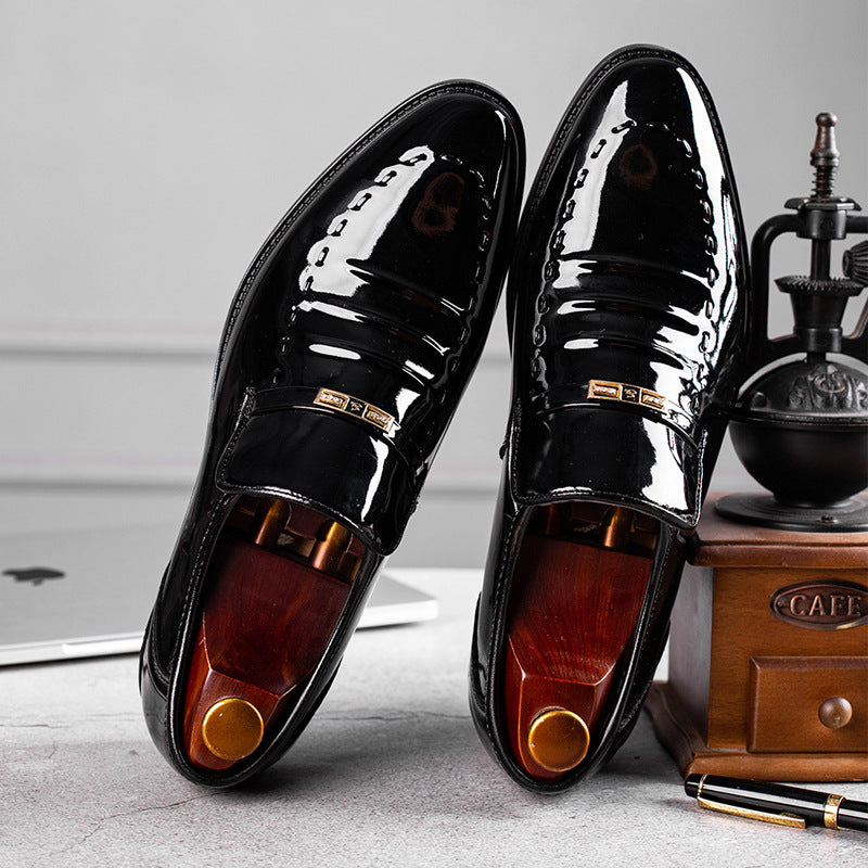 Mocasines de Cuero Premium para Hombre - Estilo Coreano Transpirable