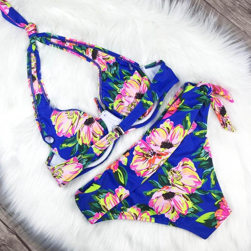 Conjunto de Bikini de Cintura Alta Premium para Mujeres