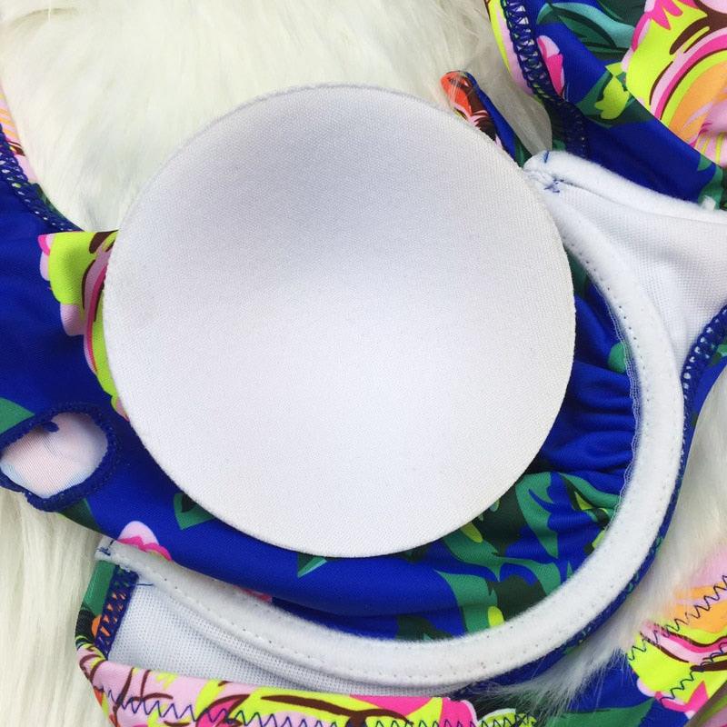 Conjunto de Bikini de Cintura Alta Premium para Mujeres