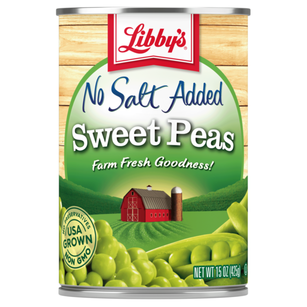 Guisantes Dulces Libby's Sin Sal Añadida