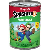 Campbell's SpaghettiOs Super Mario Bros Pasta