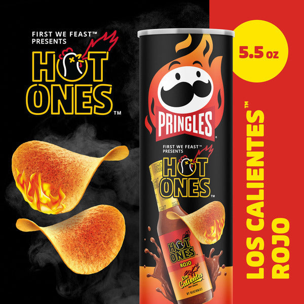Pringles Rojo Potato Crisps - 5.5 oz Snack Delight