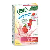 Mélange de boisson énergisante True Lemon à la fraise et au fruit du dragon