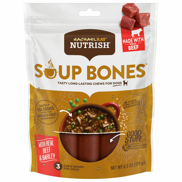 Rachael Ray Nutrish Soup Bones - Friandises à mâcher durables pour chiens