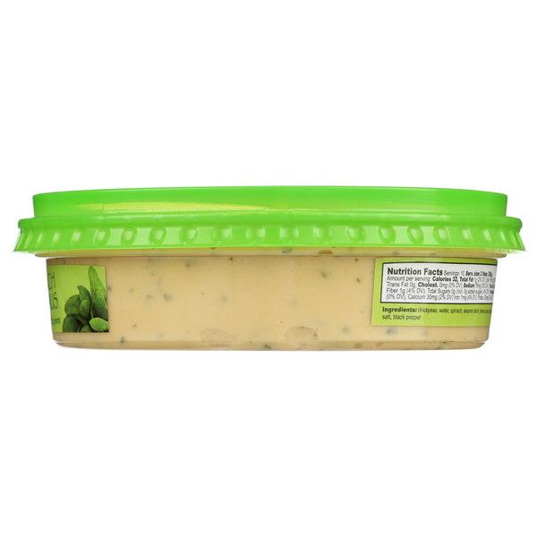 Oasis Mediterranean Cuisine Spinach Hummus