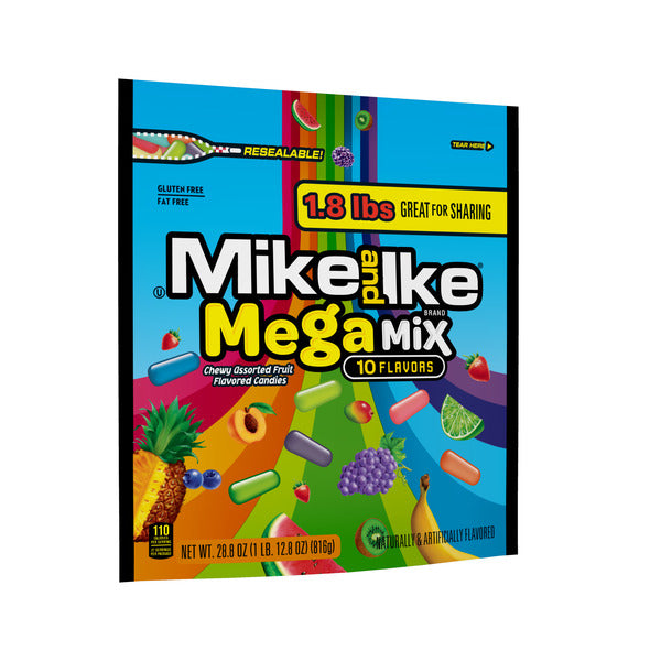 Mike And Ike® Mega Mix - Caramelos de Frutas Variadas